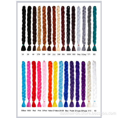 Factory Wholesale Cheap Price yaki wave Synthetic Hair extensions,afro twist braid artificial crochet jumbo braid